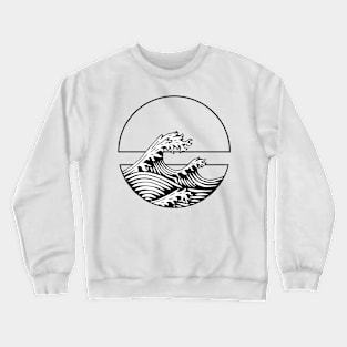 Wave Circle Crewneck Sweatshirt